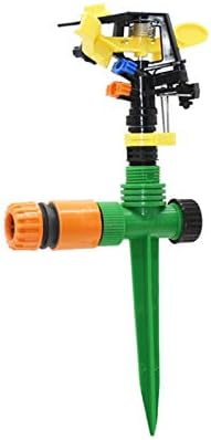 Mangueira de jardim Quick Connect Jardim Rocker Gonge Rocker Brinkler, Sprinkler de irrigação agrícola com suporte, um aspersor de