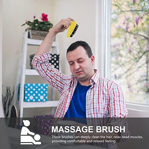 Massagores do Cambo de Artibetter 3pcs escovas de massagem de cabeça para crianças escovas de escova de banho escovas de