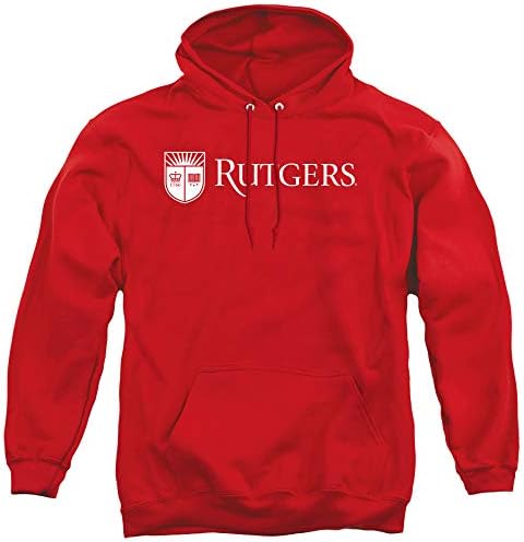 Rutgers University Block Official Text Unissex adulto capuz