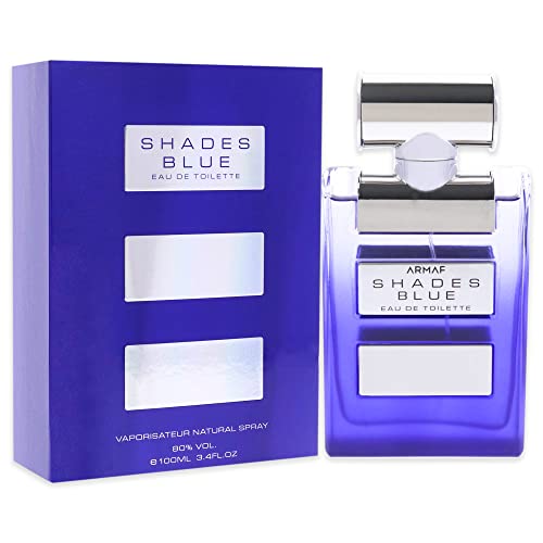 Armaf Shades Blue EDT Spray Men 3.4 oz