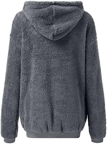 Cokuera feminina 2022 moda outono casaco quente casual fora de capuz fora de roupas com capuz com bolsos de cor de cor de cor de cor
