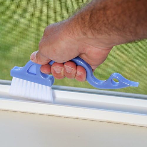 Brush de limpeza de faixas de janela para casa-x, ferramenta de limpeza de casa