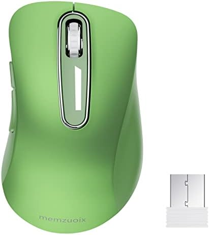 MEMZUOIX 2.4G mouse sem fio, mouse de computador sem fio mouse sem fio Mouse para laptop, desktop, PC, MacBook- 3 pacote