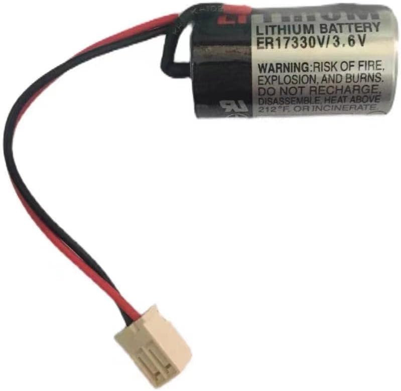 KUANMAI ER17330V/3.6V 1700mAH Substituição de bateria para Epson R13ZA00600300 com plugue