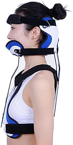 Cabeça ajustável para adultos, pescoço e cinta de fixação torácica, cabeça, pescoço e órtese torácica, cinta de reabilitação da fratura