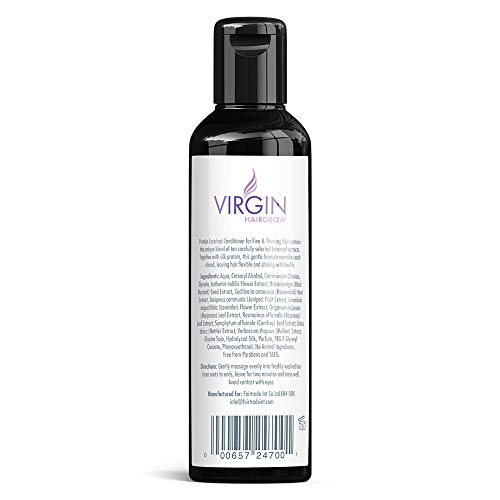 Virgin For Women Palavra para a perda de cabelo Cure a perda de cabelo instantaneamente! Cabelos saltitantes mais cheios