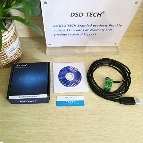 DSD Tech SH-U14 USB a RS485 CHIP FTDI INCTRADO COM TERMINAL 1,8M/5.9FT