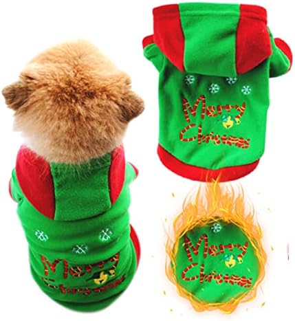 Roupas de animais de estimação para gatos para uma menina suéter de Natal Casa de cachorro de férias de férias de cães de cachorro