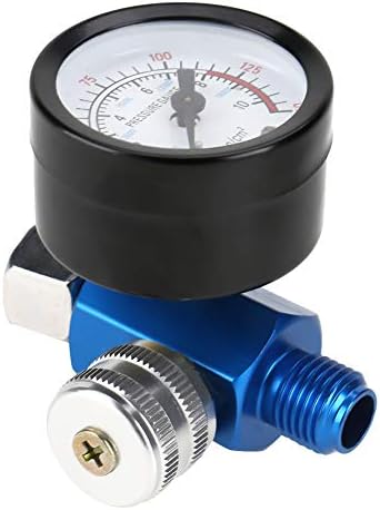 1/4 Regulador de pressão do ar tinta Airbrush Spray Máquina de ajuste Pressão da pressão Regulação da válvula Pneumática Acessório da ferramenta