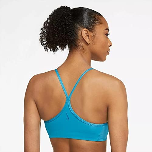 Nike Yoga Indy Indy feminino de suporte de luz acolchoada BRA DE ESPORTIVOS DE TAPA METÁLICA