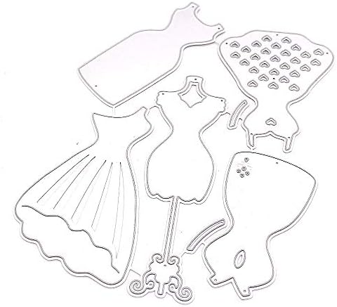 Kscraft Dress Forms Metal Cutting Mates estênceis para scrapbooking DIY/álbum de foto