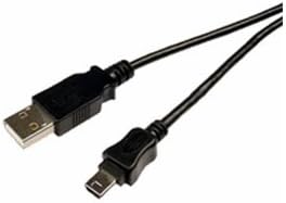 Synergy Digital Digital Corder Cabo USB, compatível com a filmadora Panasonic SDR-H18, 3 pés. 2.0 a a mini B - cabo USB