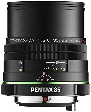 Pentax K-Mount HD DA 35mm f/2.8 Macro 35-35mm lente fixa para câmeras Pentax KAF