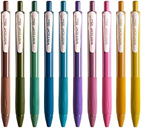 Canetas de gel colorido WRITECH+canetas de escova de sinal