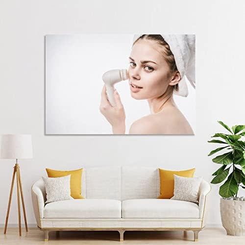 Imagens faciais de limpeza facial para Wall & Spa Poster Tratamento facial Spa Spa facial Pôster Skin 9 Posters de pintura de tela e impressões de arte de arte para a sala de estar Decoração de quarto 16x24inch (40x6