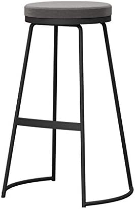 Simplicidade criativa Atmosfera simples Cadeira da recepção de ferro forjado cadeira de pegadas de pegal preto cadeira