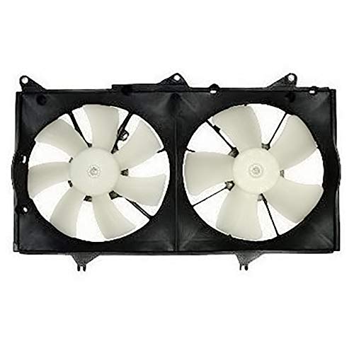 Rareelectrical New Cooling Fan Compatible with Lexus Es330 2006 by Part Numbers 16361-20050 1636120050 16361-28050 1636128050