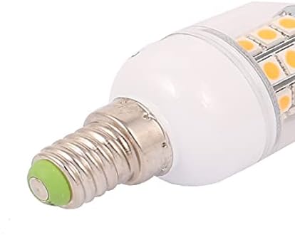 Novo LON0167 AC 220-240V E14 5W Branco quente 30 LEDS 5050 Lâmpada de lâmpada de milho LED de economia de energia SMD 2800-3000K