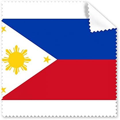 Filipina Flag National Asia Caminhão de limpeza de pano Tela de telas Limpador 5pcs