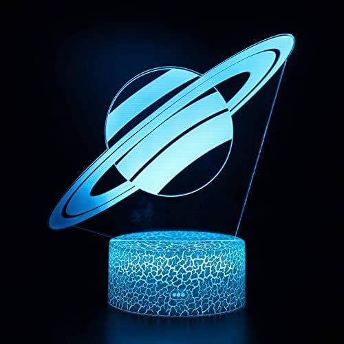 Galaxy Series 3d Night Light LED colorido colorido de 7 cores da lâmpada de lâmpada de casa decoração de casa dy1