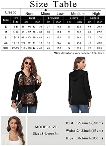 Missky Women's Color Block Capuzes de manga longa Waffle Tops Tops Tops de Caminhão de Caminhamento de Caminhamento