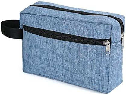 Valiclud 2pcs Bolsa de armazenamento Kit de ferramentas de duas camadas de camada de camada masculina bolsa de higiene saco