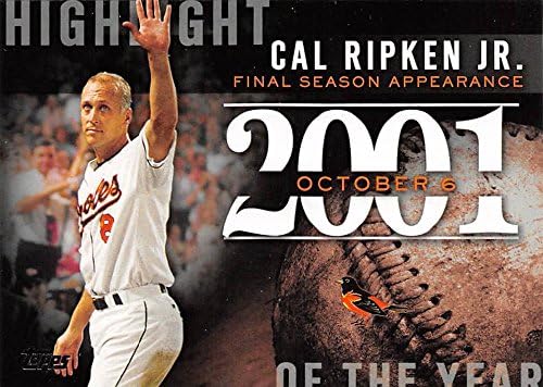 2015 Topps Highlight of the Year H-27 Cal Ripken Jr. NM-MT Orioles