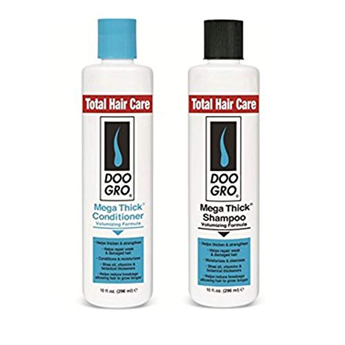 Doo gro mega grossa shampoo volumizante e pacote de condicionadores 300 milímetro