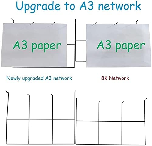 Pintura racks de secagem, rack de secagem de arte, 26 andares de exibição de trabalho de arame de metal, adequado para jardins de infância e estúdios criativos, secagem de ar de papel e revista de óleo/26 andares