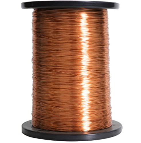 Cordão de fio de fios esmaltados de cobre Awg 16 bitola 1 kg Spool 1000 gramas