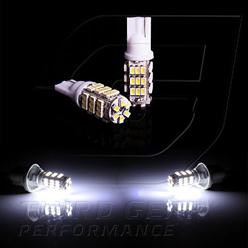 TGP T15 Branco 42 LED SMD Wedge Reverse/Backup Bulbs Par 2011-2012 Compatível com Infiniti G25