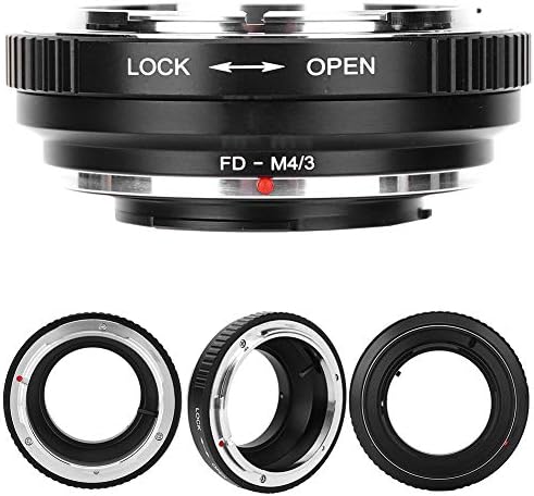 Adaptador de lentes Vifemify Rings Adaptador de lentes da câmera anéis de adaptador FD M4 3 anéis adaptadores para lente de montagem