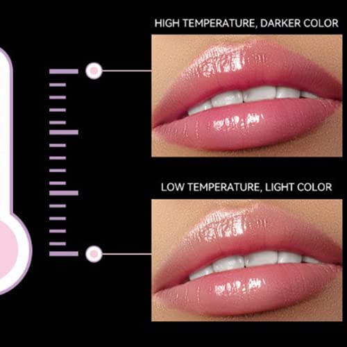 Bush de mudança de cor para bochecha e lábio, blush rouge alteração de cor blusher 1/2/3pcs, hidratante transparente alteração