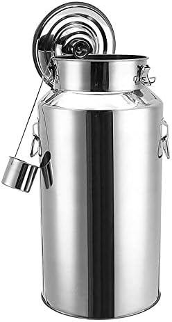 WSHA Aço inoxidável selado com o cano de óleo de leite pesado pode ser armazenado em contêiner de líquido para casa ou comercial, 88L