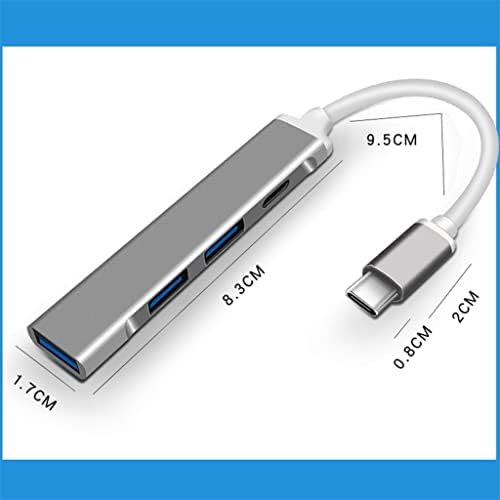 Hubs USB tipo C USB C Hub 3.0 4 Porta Adaptador multi -divisor OTG para Acessórios Air Air Air Airs