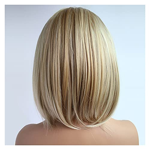 perucas femininas de reposição de cabelo perucas perucas douradas para mulheres 7,8 '' Bob Hair peruche