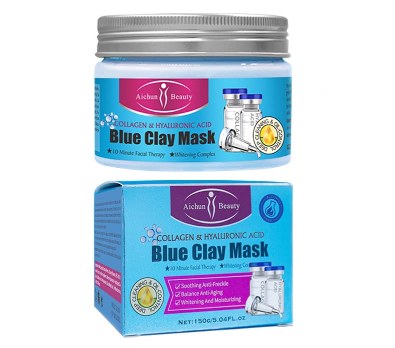 Aichun Beauty Clay Face Mask Deep Cleansing Esfoliação Reparo Remova Remover Cravos Hidratantes Faciais Anti-Acne)