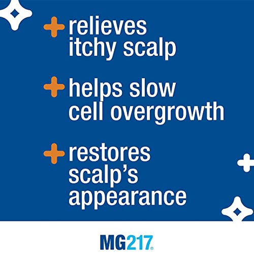 MG217 CASHRUFF 3% Shampoo de caspa de alcatrão de alcatrão, controla descamação e alivia a coceira de coceira - 8 oz de tubo