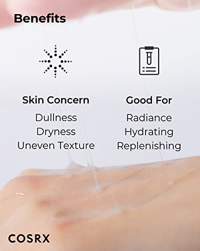 Cosrx Glass Skin Ritual- Snail Dual Essência + tubo de creme de caracol- pele brilhante completa, essência de mucina de caracol, niacinamida, creme hidratante e reparador para pele sensível, cuidados com a pele coreana