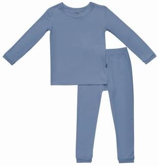 Kyte Baby Toddler Pijama Conjunto - PJS para crianças pequenas feitas de material de rayon de bambu macio