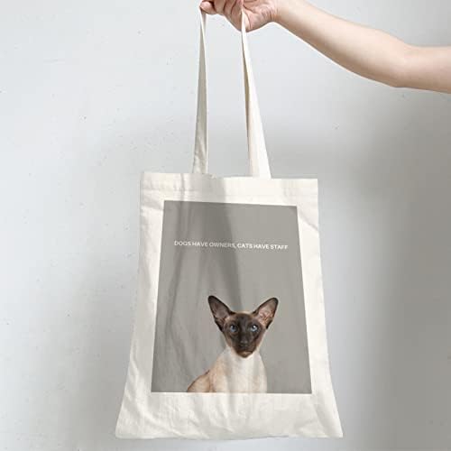 Sacola de gato de tela para mulheres garotas sacolas de gato fofo para bolsas de compras de cozinha escolares sacos de compras reutilizáveis