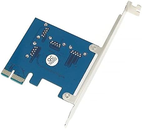 GDGDTDGDG PCI-E para PCI-E Adaptador 1 Turn 4 Slot PCI-Express 1x a 16x USB 3.0 Conversor de PCIE de Riser Special Riser para BTC Minering Mining