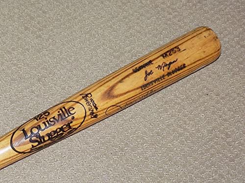 Joe Morgan H&B Game usado Bat assinado Phillies Reds Hof PSA Gu 8 - Jogo usado MLB Bats