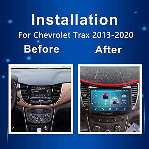 AUTOSION ANDROID 12 CAR RÁDIO DE ESTÉRIO 2 DIN PARA CHEVROLET TRAX 2017-2020 GPS NAVUGAÇÃO 9 '' Unidade de cabeça