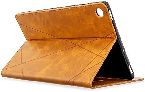 Tablet PC Holster Premium PU Cheather Case Compatível com Samsung Galaxy Tab S5E 10.5 T720/T725, Caixa de suporte de dobra magnética