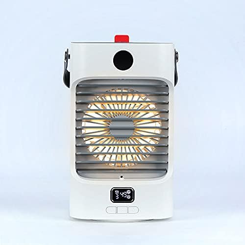 Ventilador de ar portátil do GOGH, refrigerador de ar evaporativo de espaço pequeno com tempo, mini refrigerador de ar evaporativo
