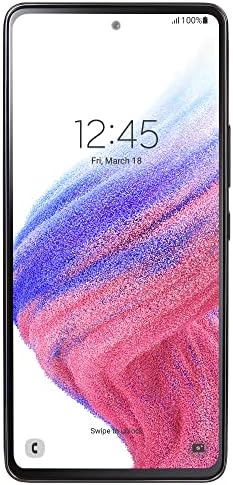 Simples Mobile Samsung Galaxy A53 5G, 128 GB, Black - Smartphone pré -pago