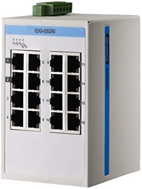Proview, 16 portas 10/100Mbps Industrial Intunhante, -40 ~ 75?
