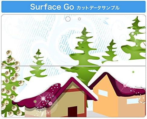 Capa de decalque de igsticker para Microsoft Surface Go/Go 2 Ultra Thin Skins de adesivos de proteção 001500 Inverno de neve
