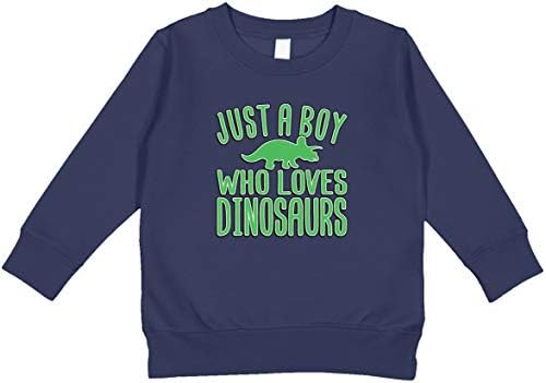 Amdesco apenas um garoto que adora moletom de dinossauros da criança